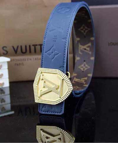 男士名牌皮帶圖片大全，lv皮帶規格對照表！