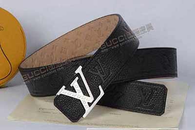 LV商務牛皮男真皮男士腰帶 L151616