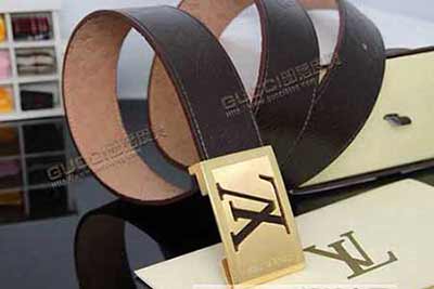 LV商務牛皮男真皮男士腰帶 L151624