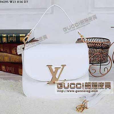 94295白色牛皮 LV時尚全皮手提單肩包_<a href=/lv-pinpai/ target=_blank class=infotextkey>LV新款</a>歐美熱消小包