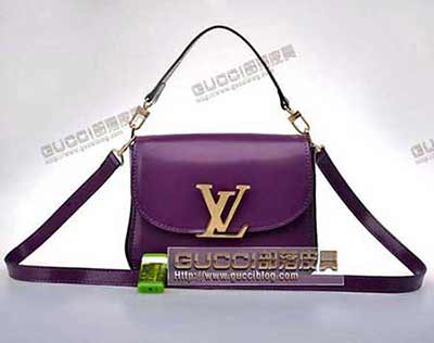 M94264紫 LV時尚學院復古潮女手提單肩包