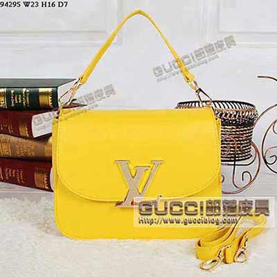 94295黃色牛皮 LV時尚<a href=/tag/bag/minibao.html target=_blank class=infotextkey>迷你小包</a>女士手提包