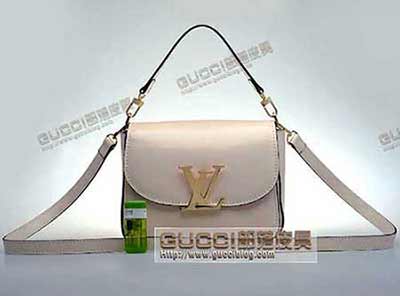 M94264白 LV時尚學院復古潮女手提單肩包