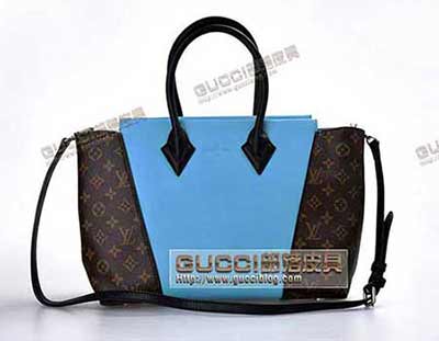 40841淺藍(lán) LV時尚走秀手提包_2013新款女士知名<a href=/tag/bag/mingpaibao.html target=_blank class=infotextkey>品牌包</a>包包包