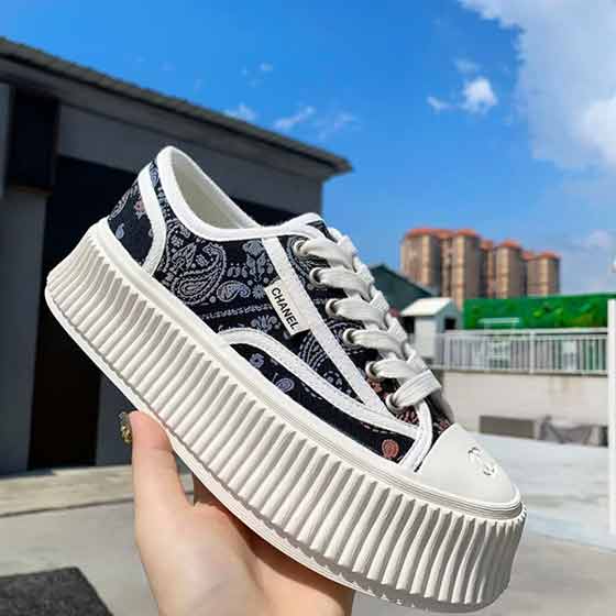 Chane Vintage 早春復古coco女鞋 中古休閑鞋 