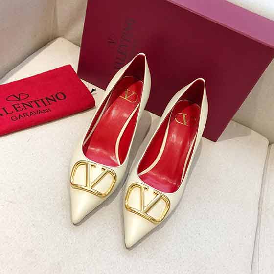 尖頭歐美風名品細跟單鞋 新