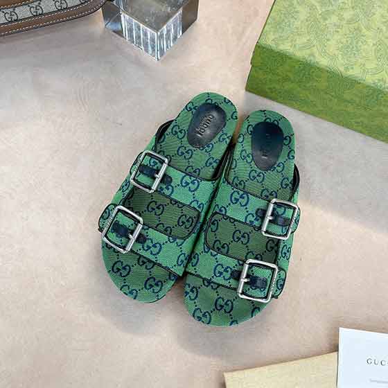 古奇女士平底涼鞋，Gucci新限量單