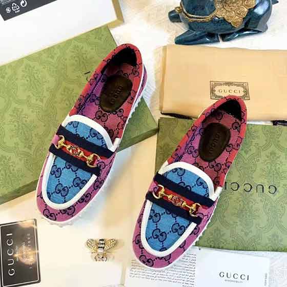 眾多明星紛紛推古奇新款時尚新版小單鞋