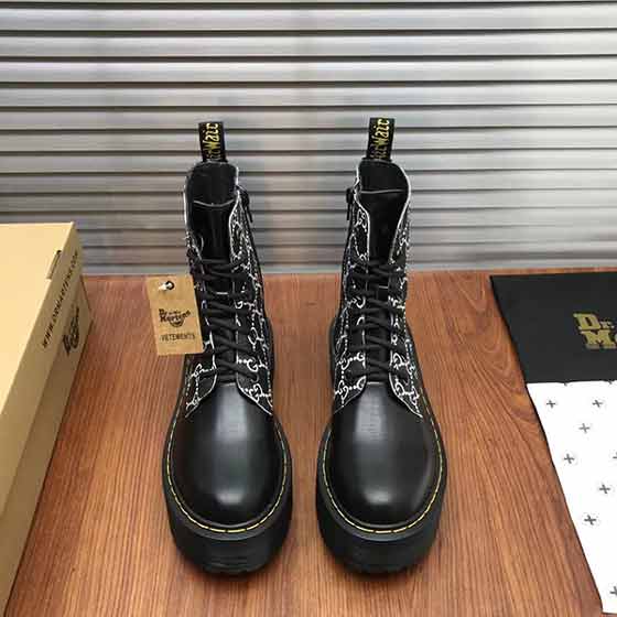 Dr martens聯名款女鞋時尚單鞋，經典款8孔松糕厚底馬丁靴！