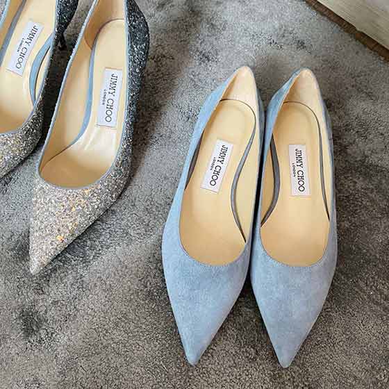 Jimmy Choo時尚平跟女鞋單鞋，尖頭真皮女鞋！