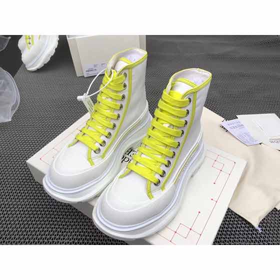 AlexanderMcoueen麥昆原版1:1男女情侶款高幫