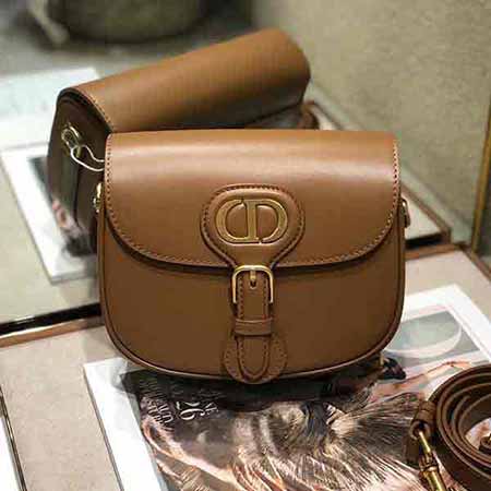 DIOR復古CD logo專柜同款小號手袋9268 焦糖色