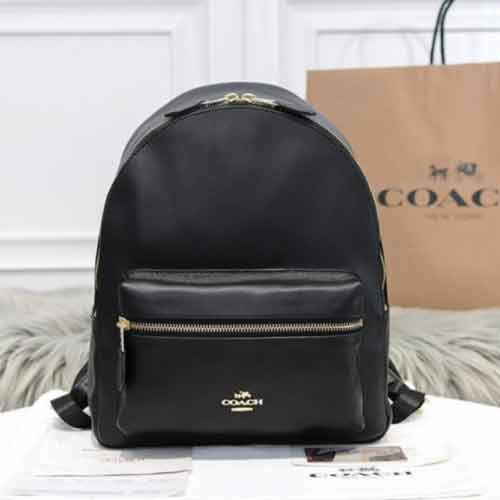 蔻馳雙肩包男純皮中號雙肩包30550