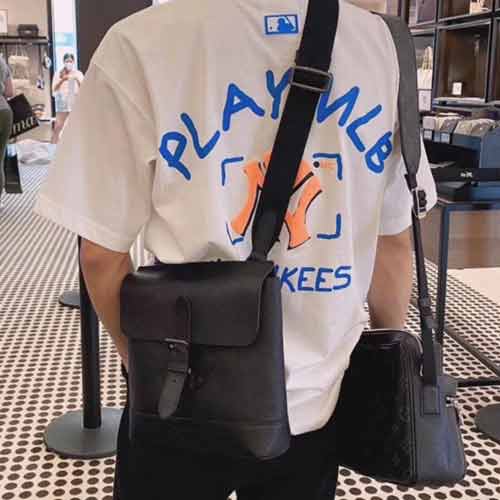 coach新款男士Hudson復古斜挎單肩郵差