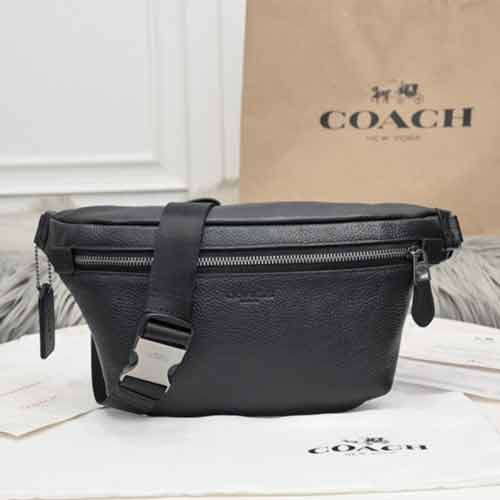 Coach蔻馳Grade男士雙拉鏈新款腰包 1413