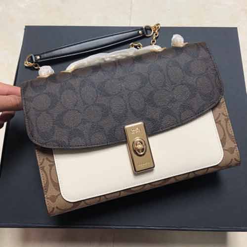 蔻馳女包多少錢？coach Lane Shouder經典蔻馳女包新款圖片