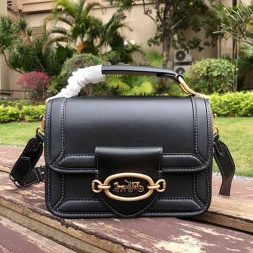 蔻馳官網(wǎng)女包， 復(fù)古優(yōu)雅風(fēng)大容量風(fēng)琴式單肩包