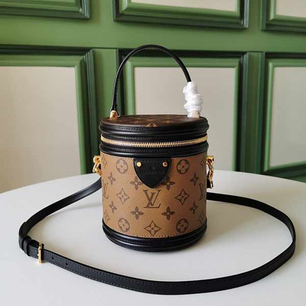 lv化妝包M43986 Cannes化妝箱造型中古VANITY手袋