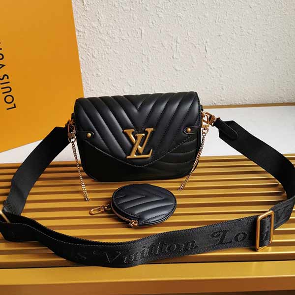 lv包包官網(wǎng)Multi Pochette New Wave鏈條女包56461