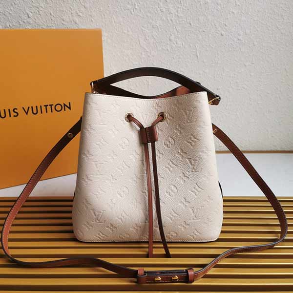 lv老花水桶包 首發(fā)壓紋皮NéoNo