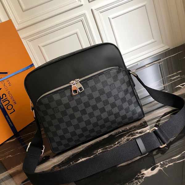 lv中國官網(wǎng)男包 NFC芯片版本DAYTON小號記者包N41408