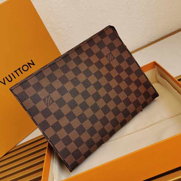 歐洲專柜同款DaMeier Ebene經典啡格手包M47542