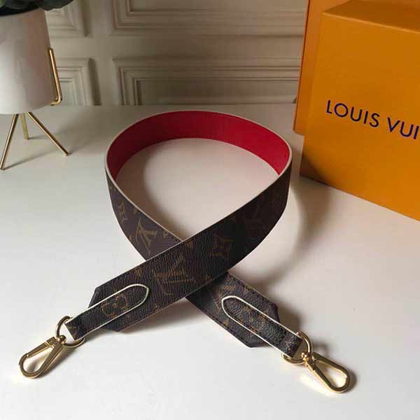 lv包肩帶搭配其他包也完全ok Lv老花肩帶價格_報價_