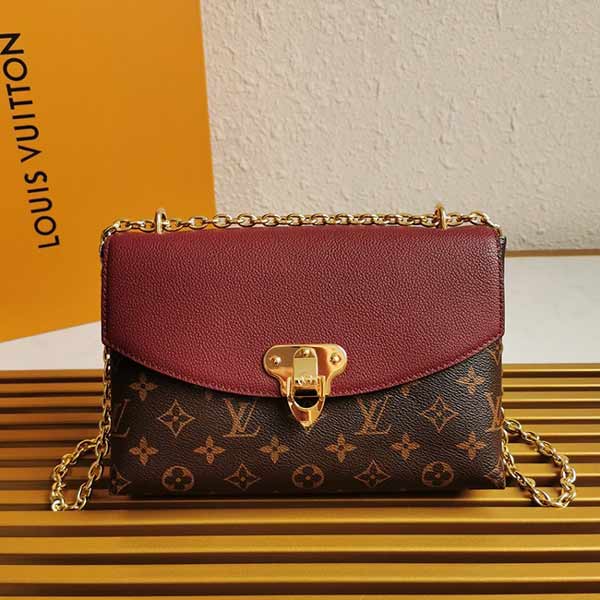 真品復刻女士lv包 新版Saint Placide手袋M437