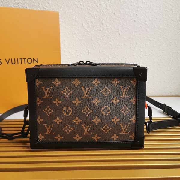 驢牌包包 路易威登帆布Soft Trun