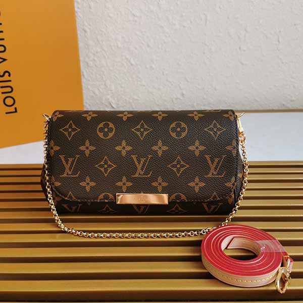 全鋼lv中號手袋多大尺寸22x12x4cm M40717 FAVORITE手袋