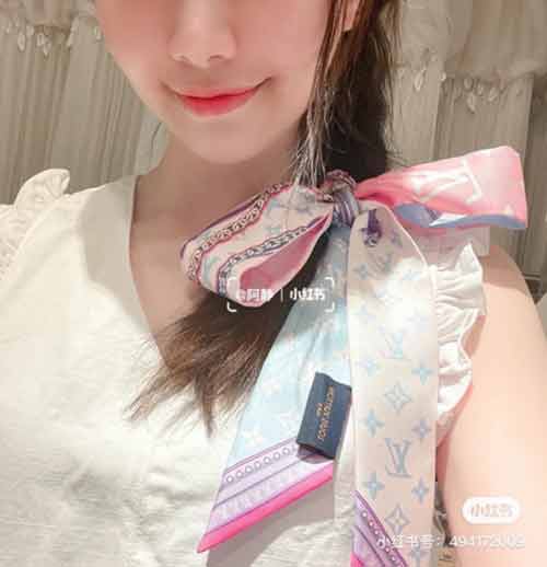 LV新雙層束發帶綁帶、領結、飄帶！