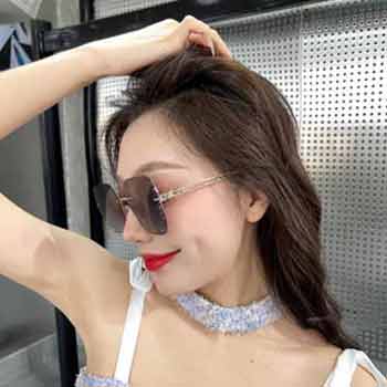新款太陽鏡女潮GUCCI時尚復古鏡大框駕駛太陽眼鏡潮墨鏡