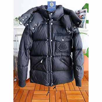 蒙Moncer秋冬新品鵝絨秀場高等時尚可拆卸連帽新品