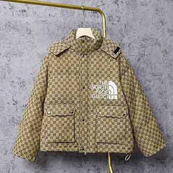 NorthFace與gucci填充物90白鴨絨