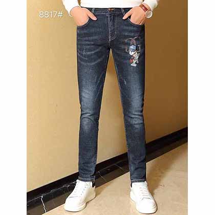 古奇新款高等時裝休閑褲，英倫風