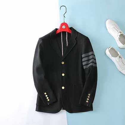 Thom 湯姆秋冬秀場男士商務休閑高奢系列羊毛針織西裝外套