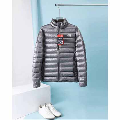 TNF北面原單秋冬系列男士經(jīng)典戶外超輕薄超蓬松防水立領羽絨夾克