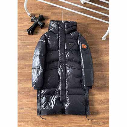 普拉達冬季新款高等品質男士長款羽絨服