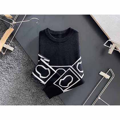 MO麥昆新系列前幅經典品牌字母logo設計針織毛