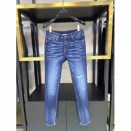 高等貨HERMSH家男士高等丹寧水洗