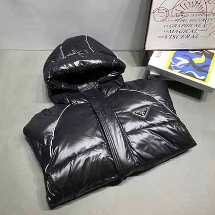 P家秋冬新款原單男士翻領(lǐng)羽絨服