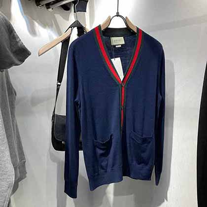 古奇家經典款 雙系列 頂尖紗線品牌辨識度極高的一款經典開衫