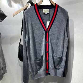 馳名品牌gucci經典款 雙G系列經典開衫