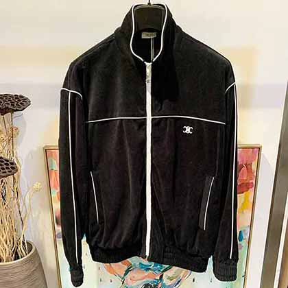 賽琳TRIMPH絲絨衛衣：經典復古設計，滾