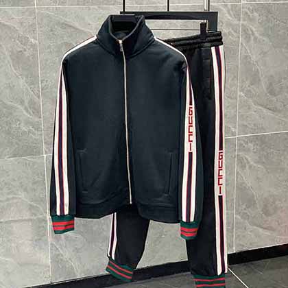 GUCCI古奇秋冬新品男士運動套裝