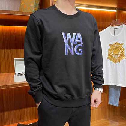 Alxanr Wan亞力山大定制精梳棉男士衛衣