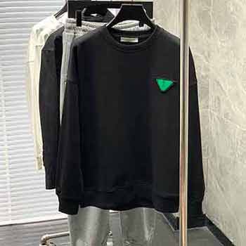秋季葆蝶家男士長袖t恤純色圓領新款大品牌高等時尚