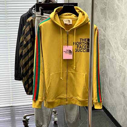 GUCCI 古奇 Th Nrth Fac北面聯(lián)名款時尚休閑衛(wèi)衣