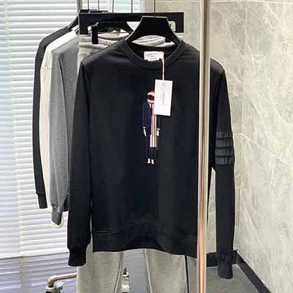 Thm Brwn 湯姆·布朗原單狠貨時尚休閑圓領衛衣