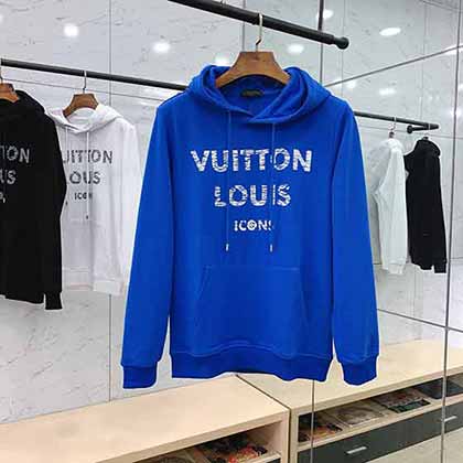 LuisVuittn大品牌連帽衛衣男女潮牌